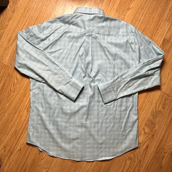 Peter Millar Men's XL Collared Plaid Button Down 100% Cotton - Picture 2 of 8